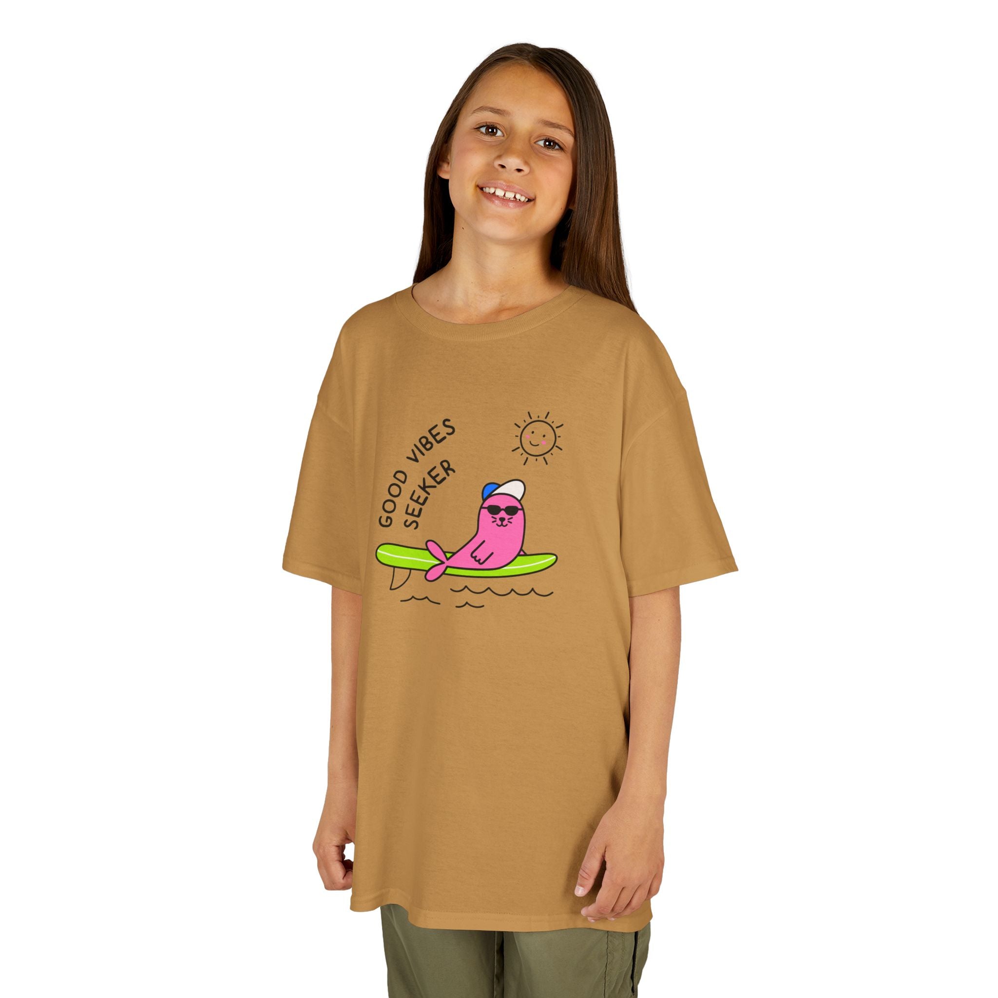 "Good Vibes Seeker" Kids Tee