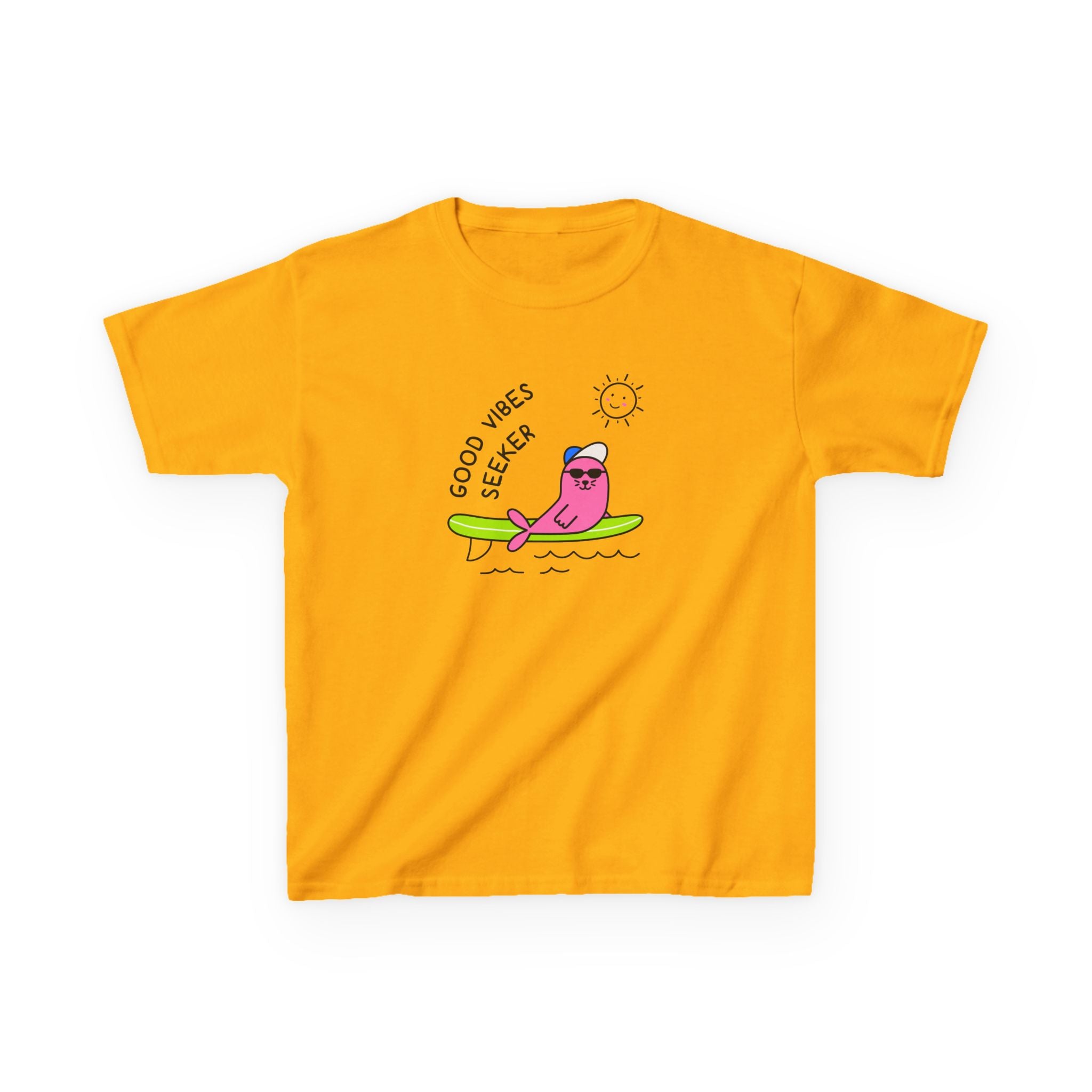 "Good Vibes Seeker" Kids Tee