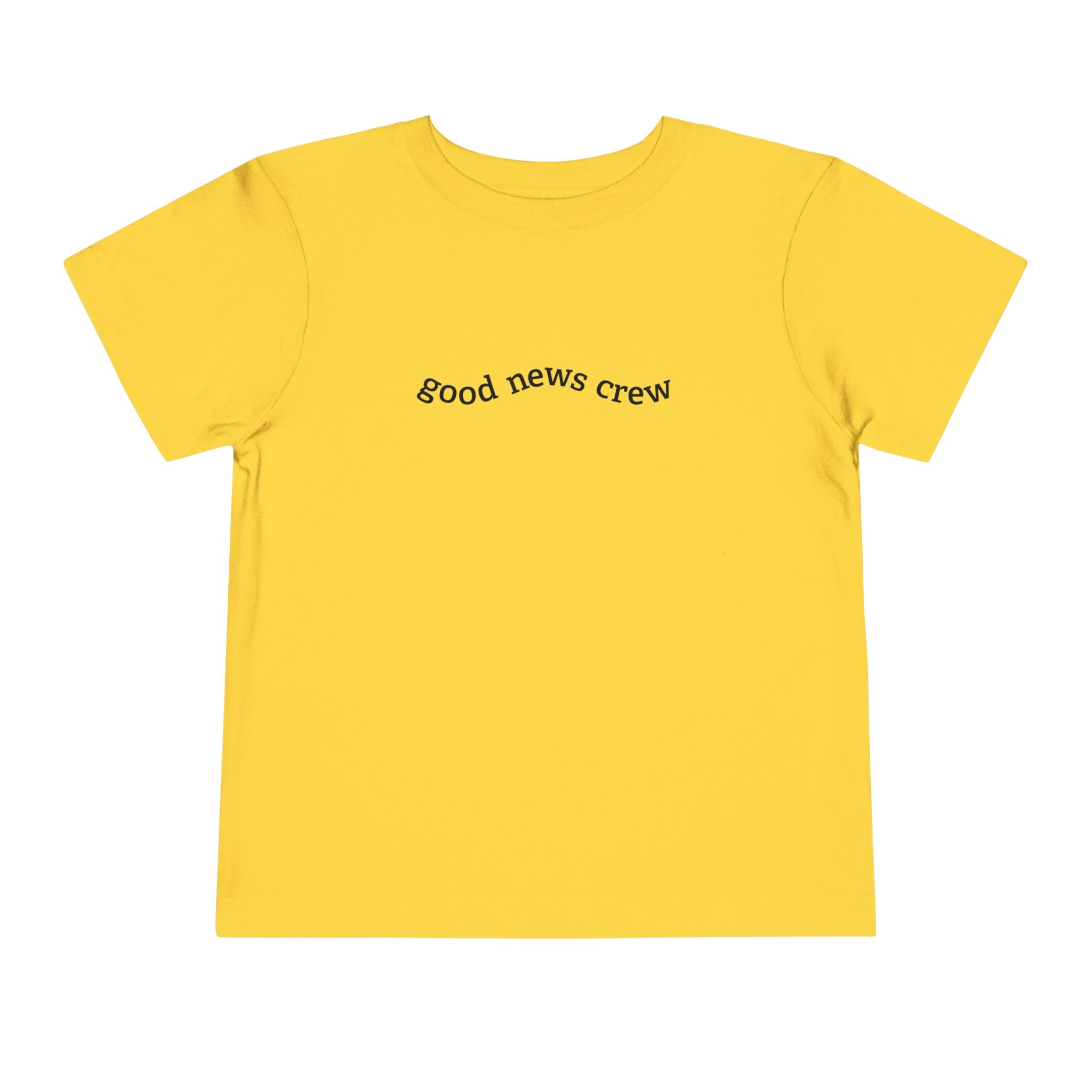 "Good News Crew" Toddler Short Sleeve Tee