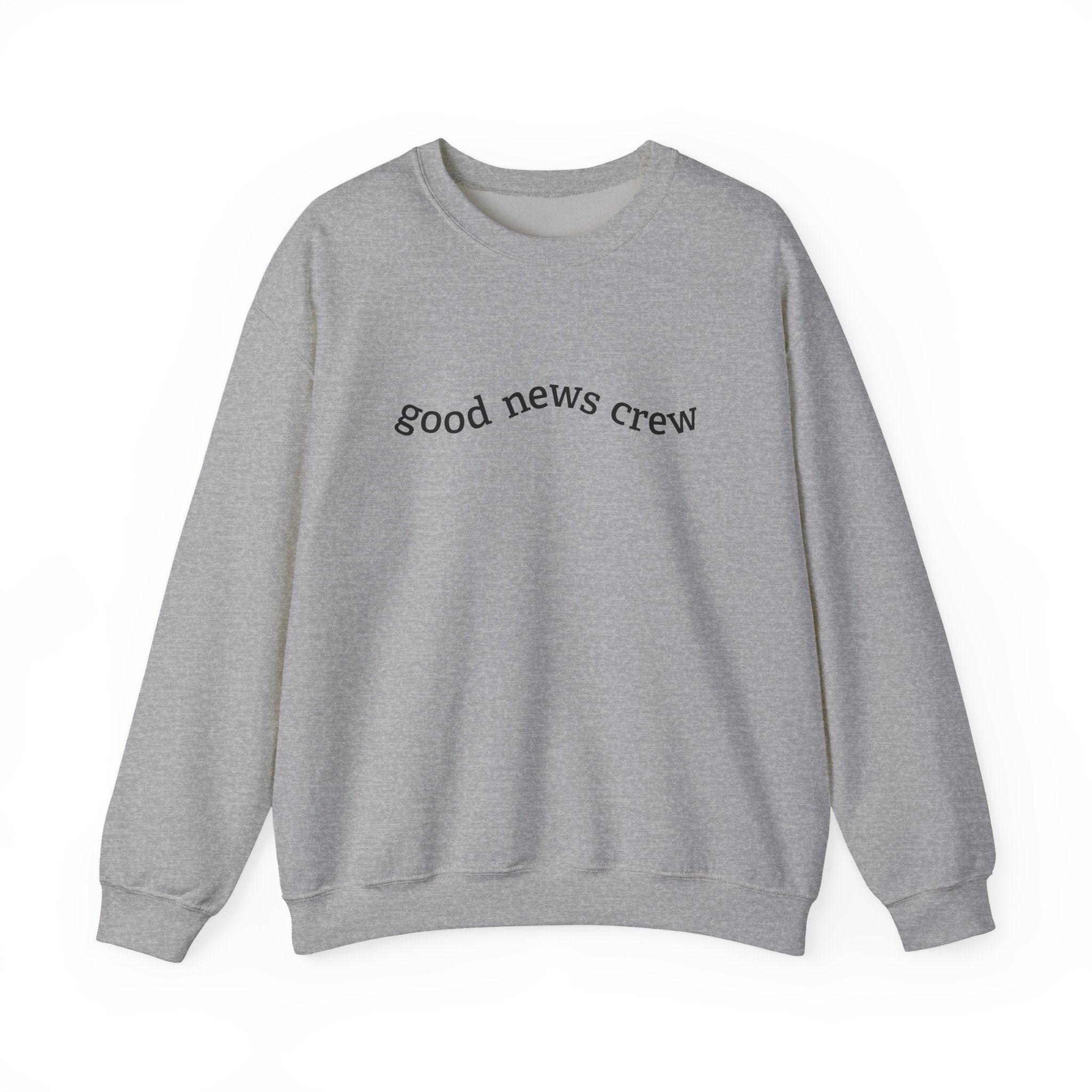 "Good News Crew" Unisex Crewneck Sweatshirt