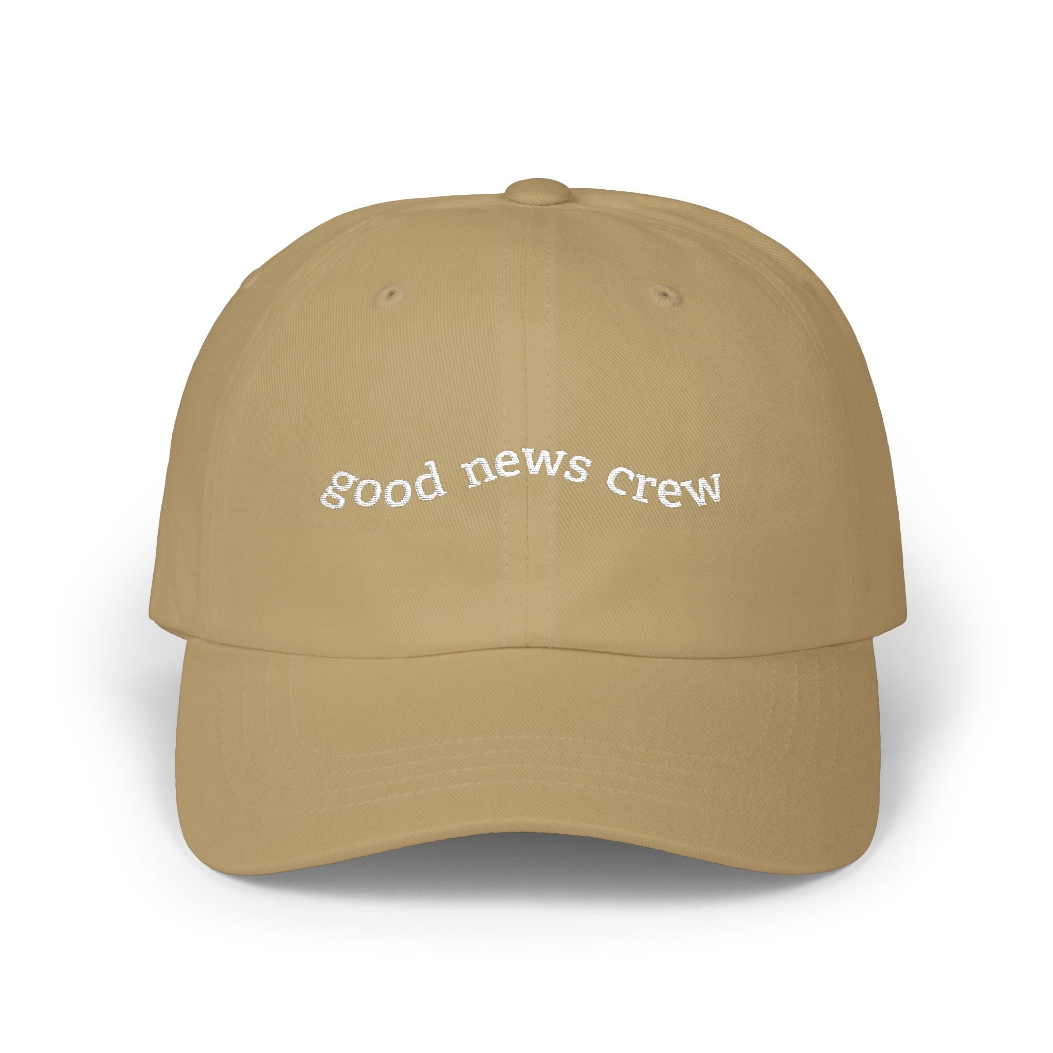 "Good News Crew" Embroidered Hat