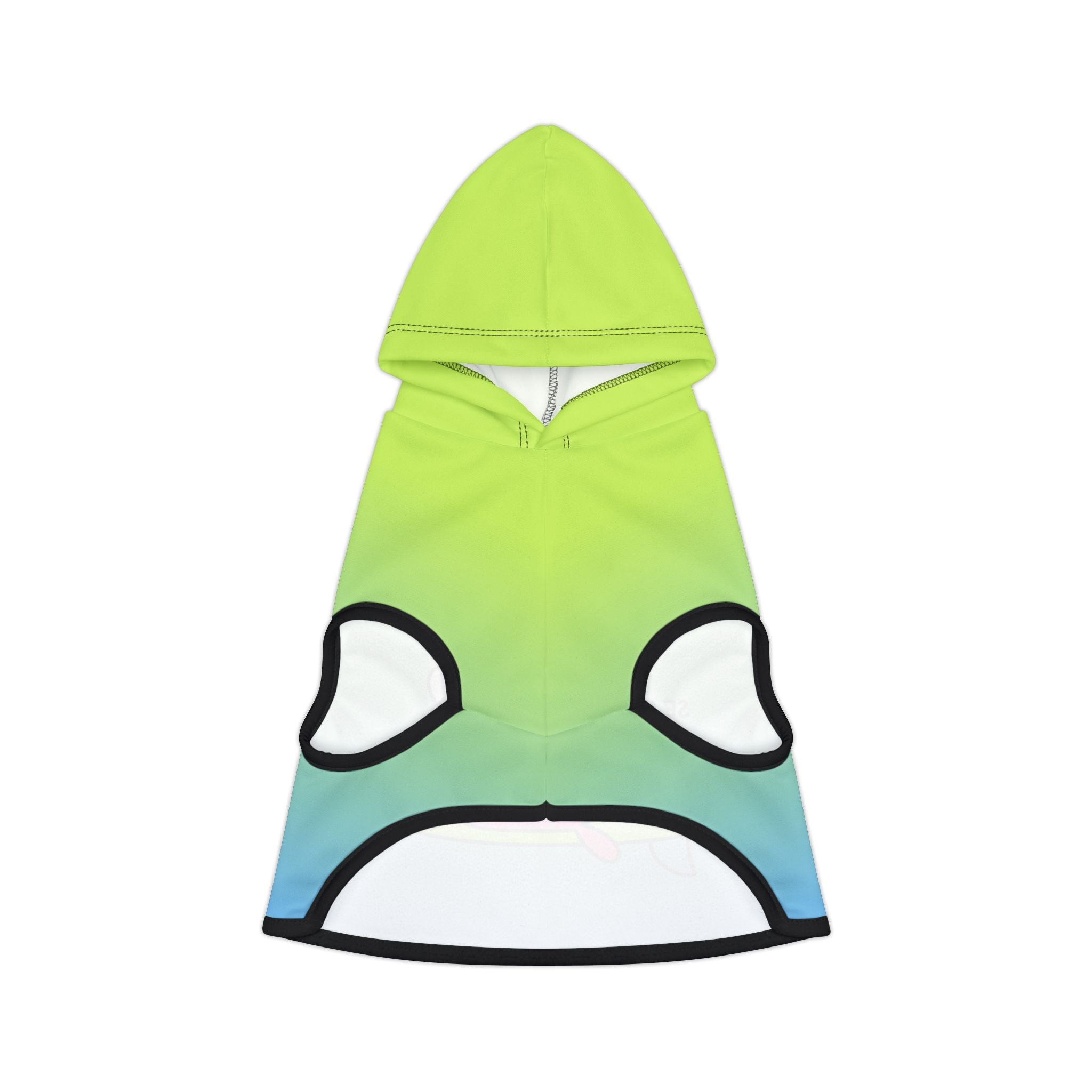 "Seal of Adventure" Pet Hoodie, Green/Blue