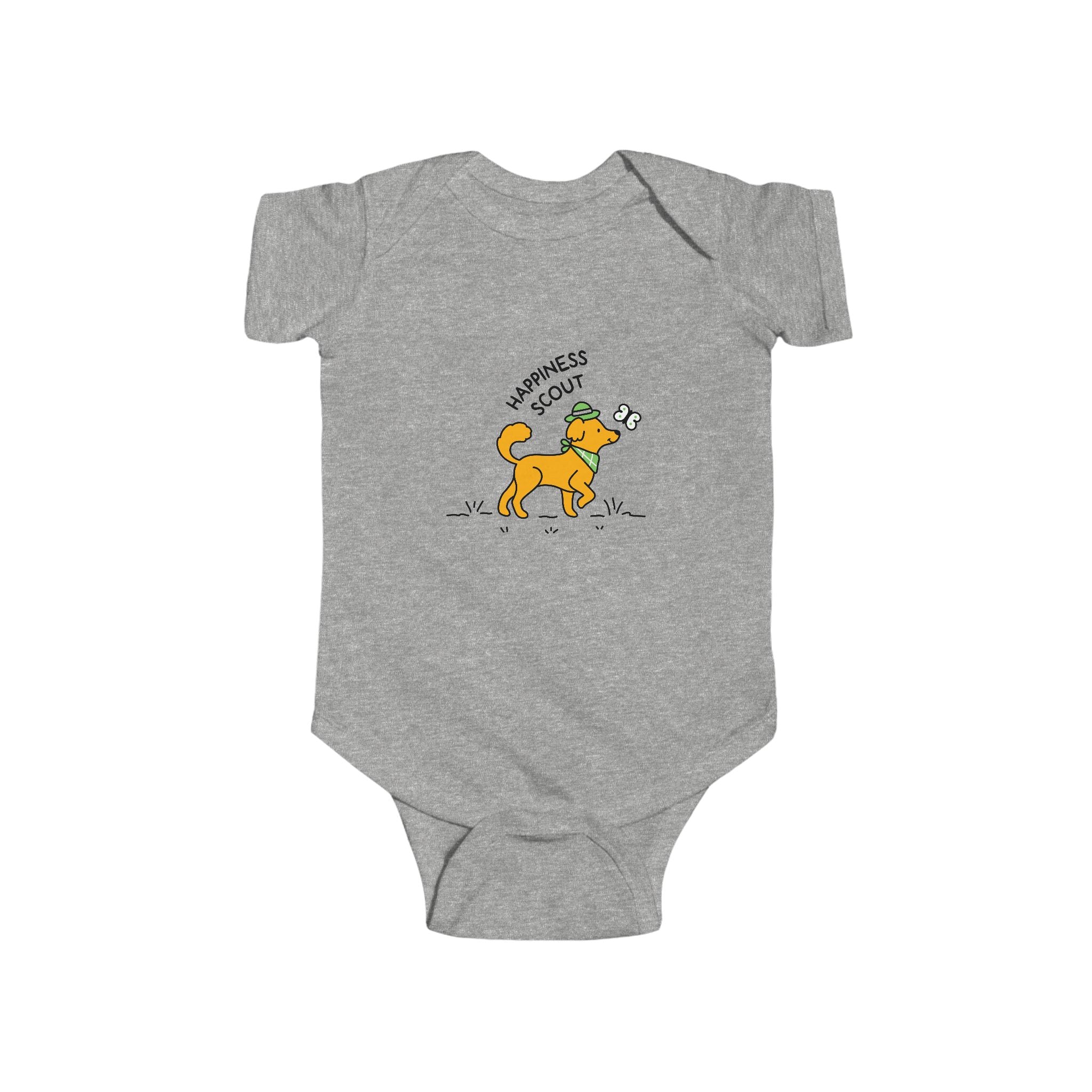 "Happiness Scout" Baby Bodysuit