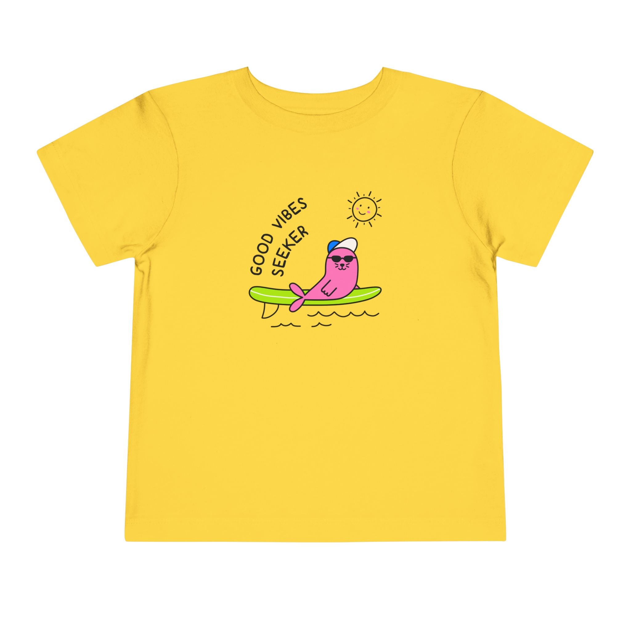 "Good Vibes Seeker" Toddler Tee