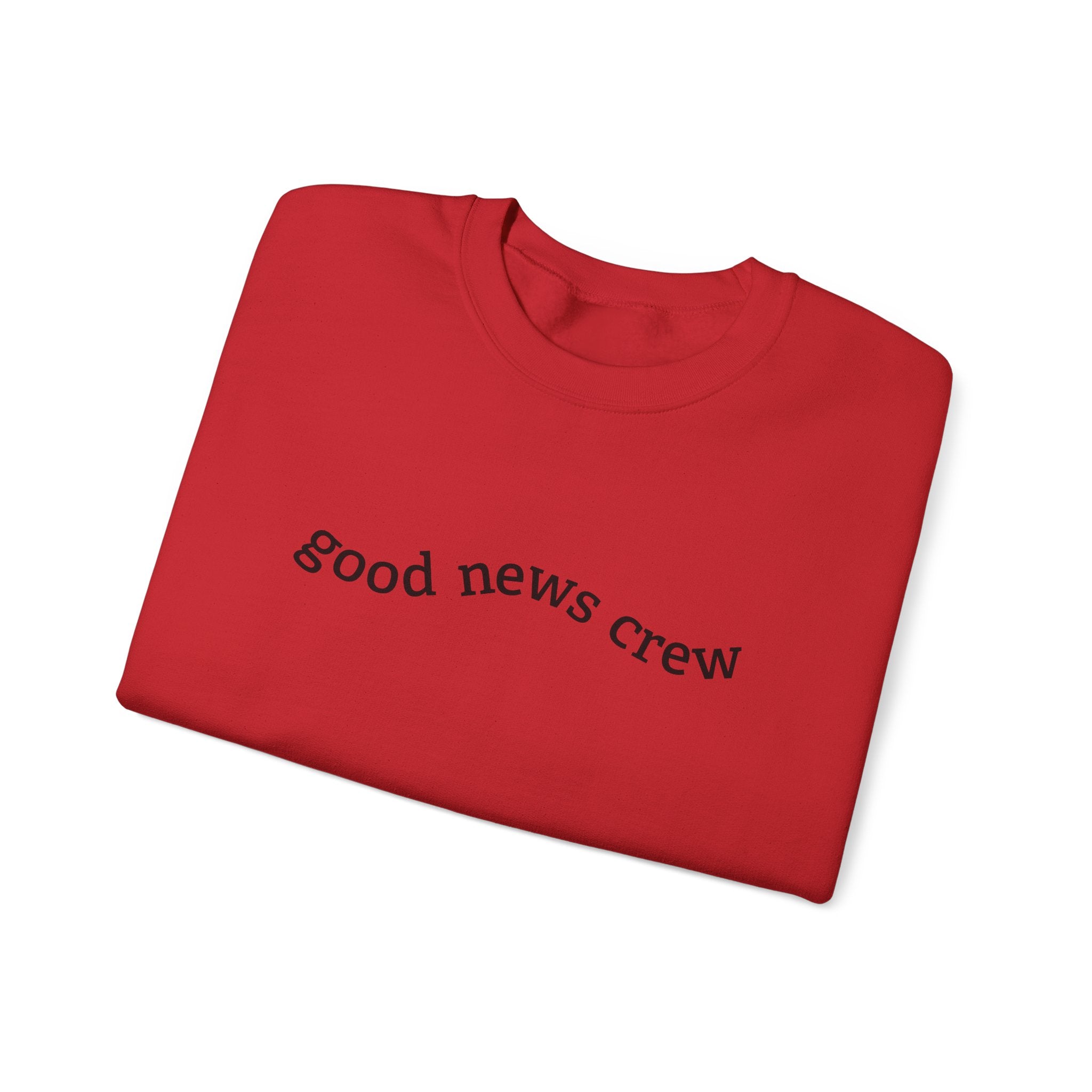 "Good News Crew" Unisex Crewneck Sweatshirt