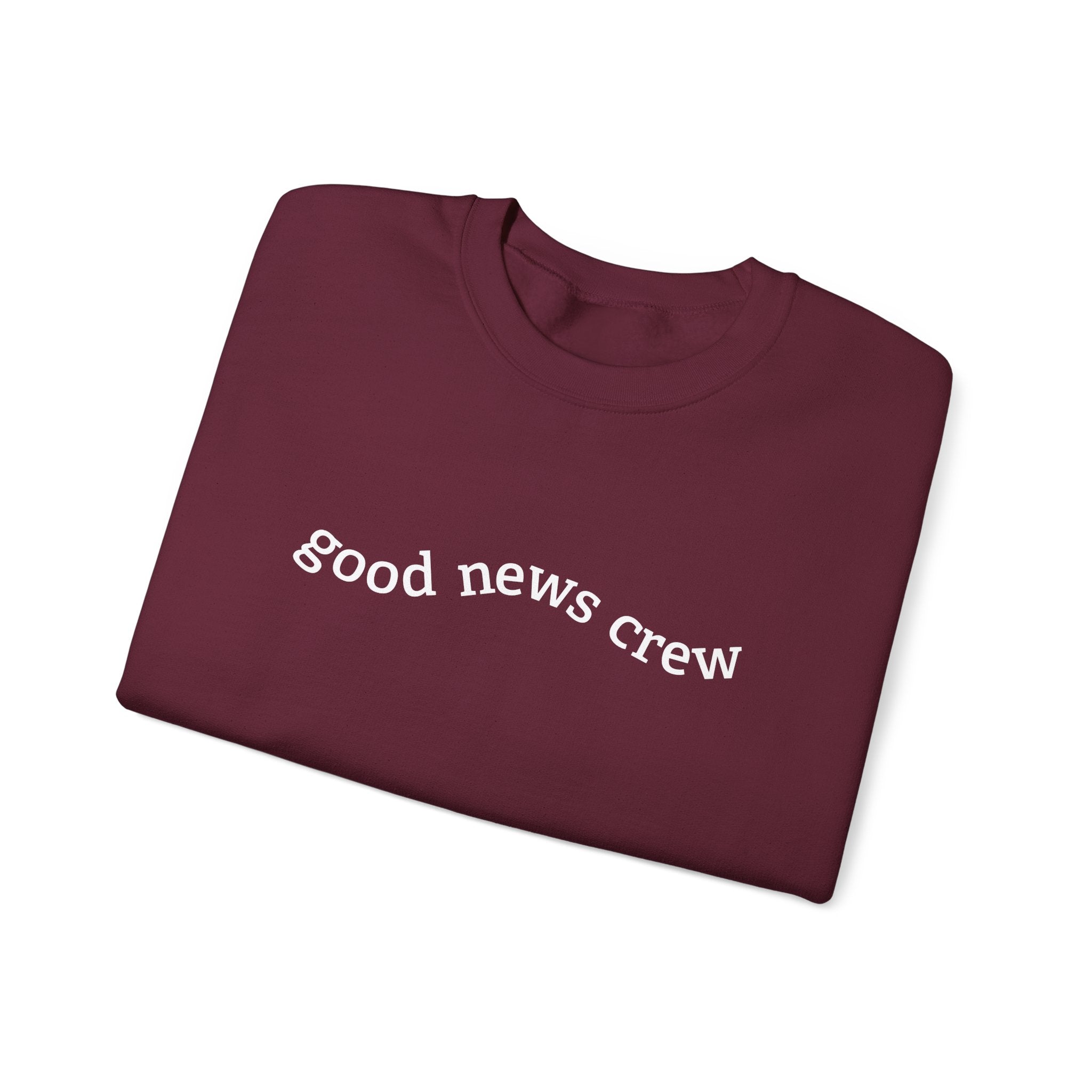 "Good News Crew" Unisex Crewneck Sweatshirt
