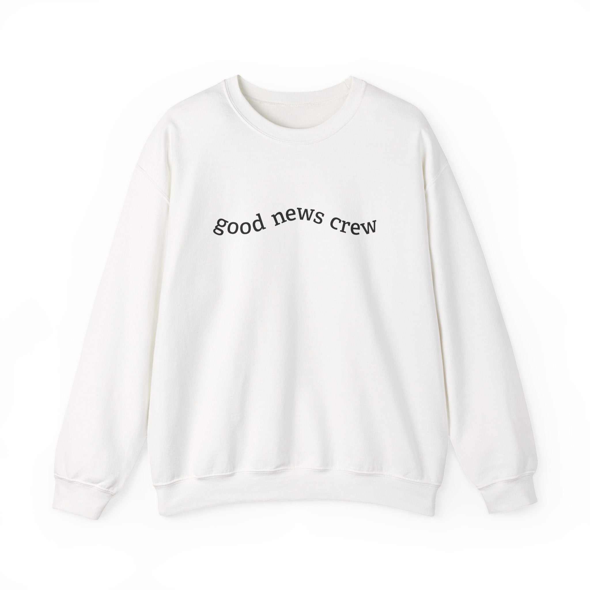 "Good News Crew" Unisex Crewneck Sweatshirt