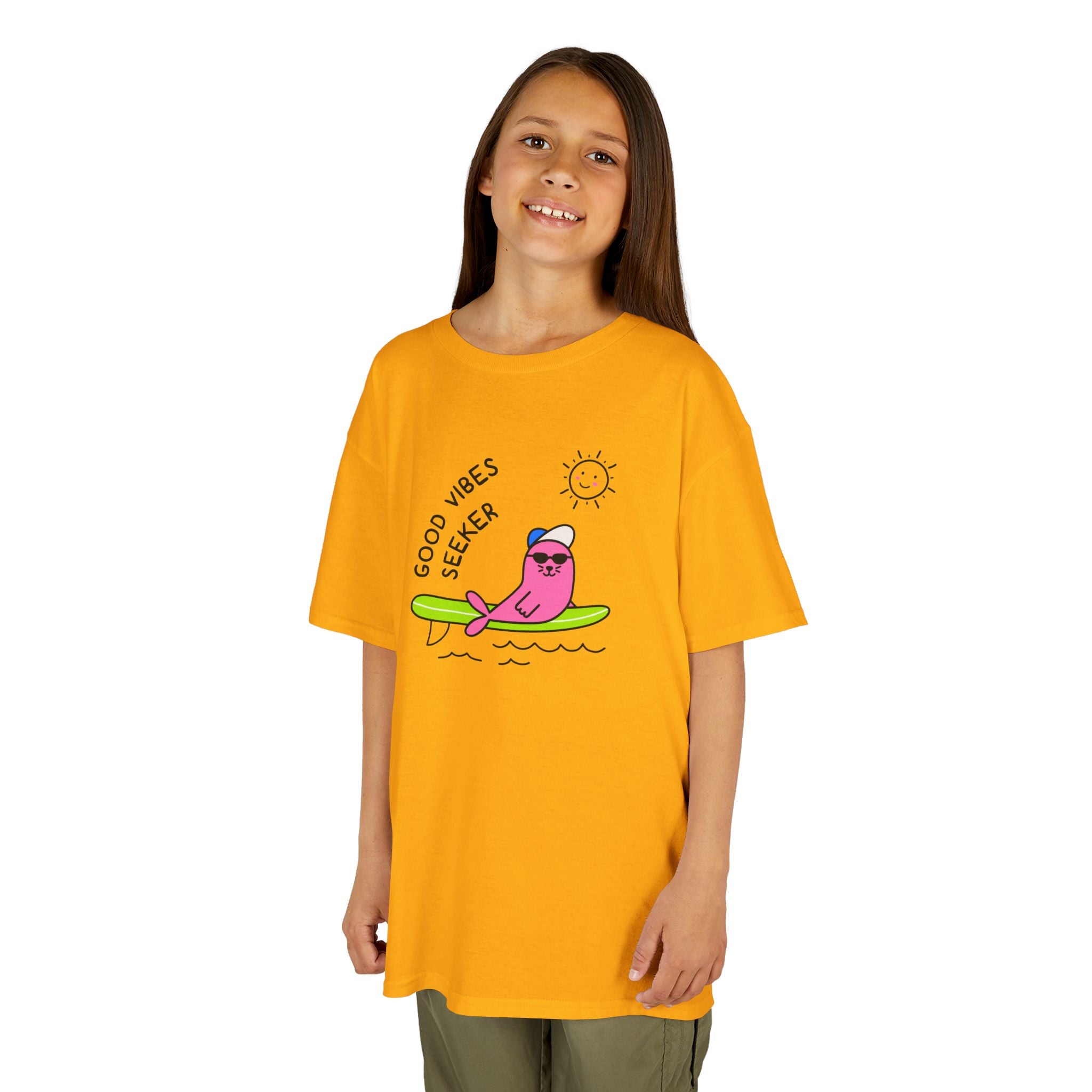 "Good Vibes Seeker" Kids Tee