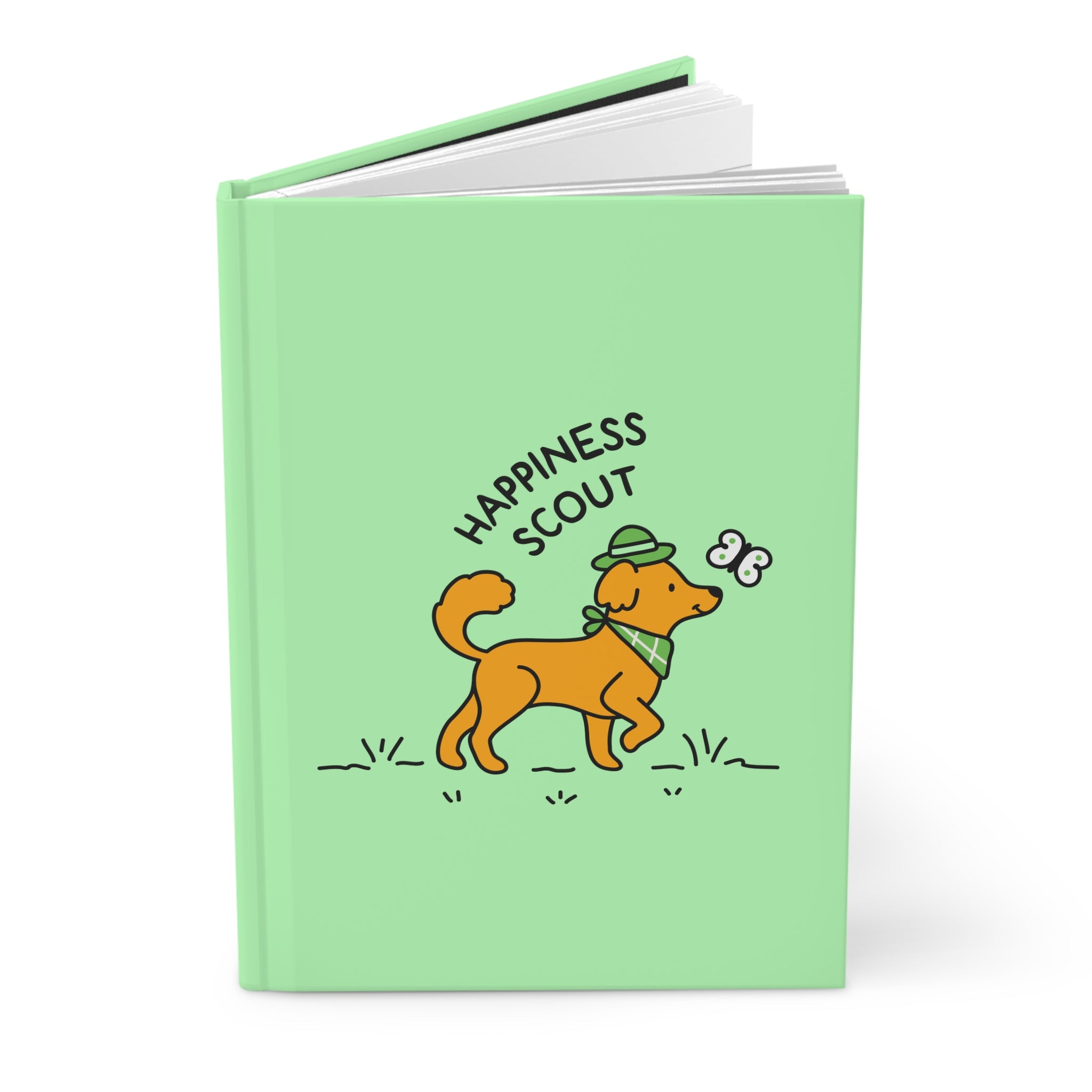 "Happiness Scout" Hardcover Journal