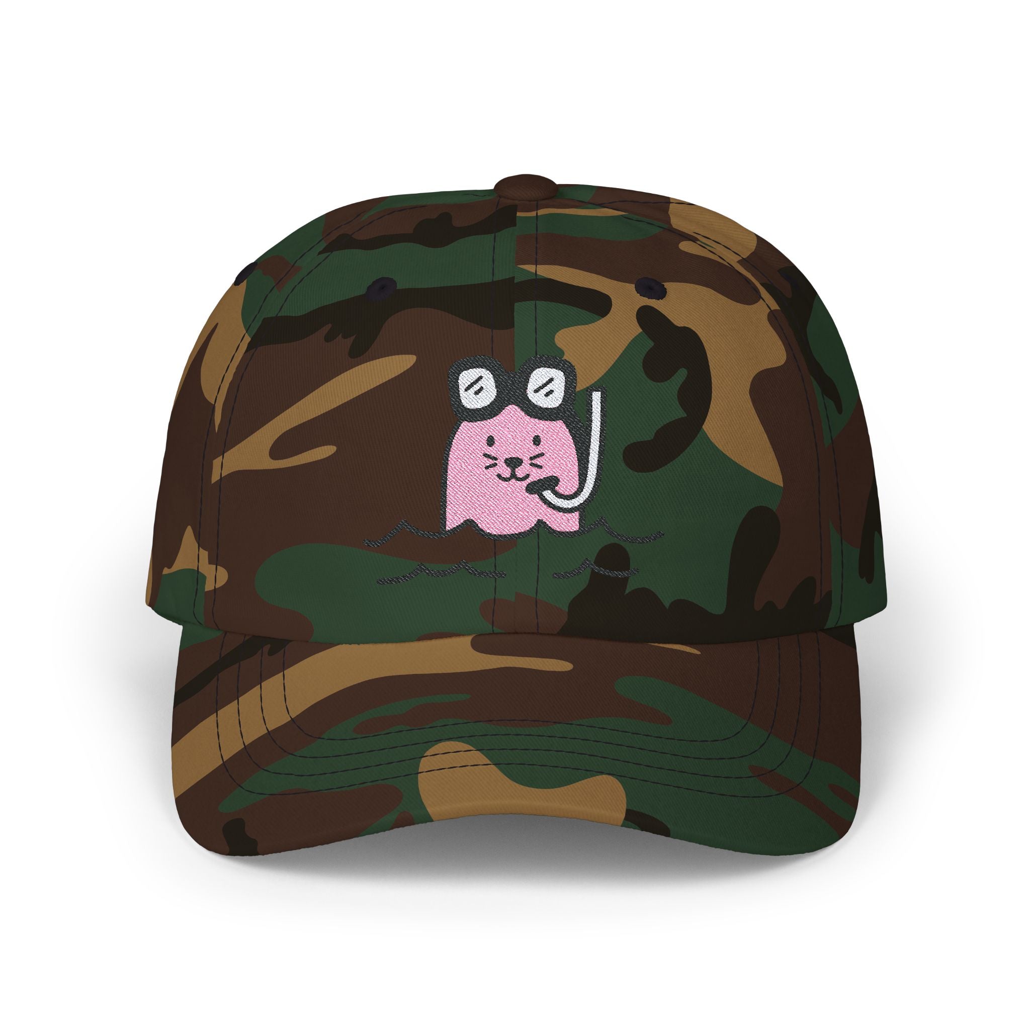 Snorkel Seal Embroidered Hat