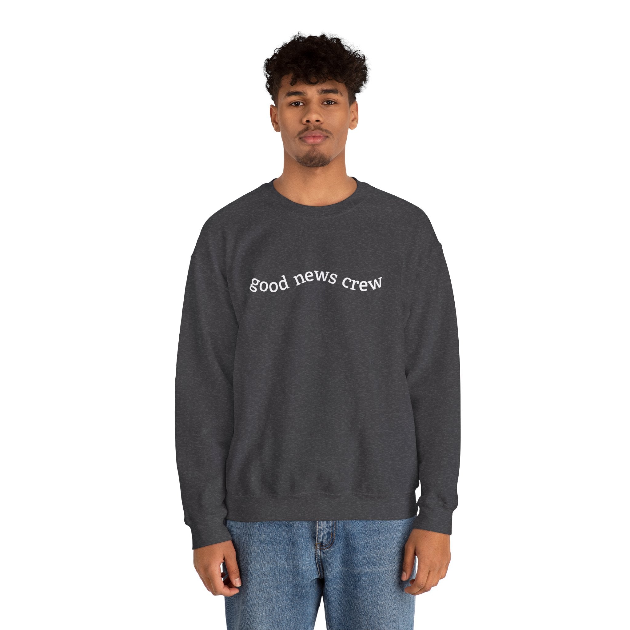 "Good News Crew" Unisex Crewneck Sweatshirt