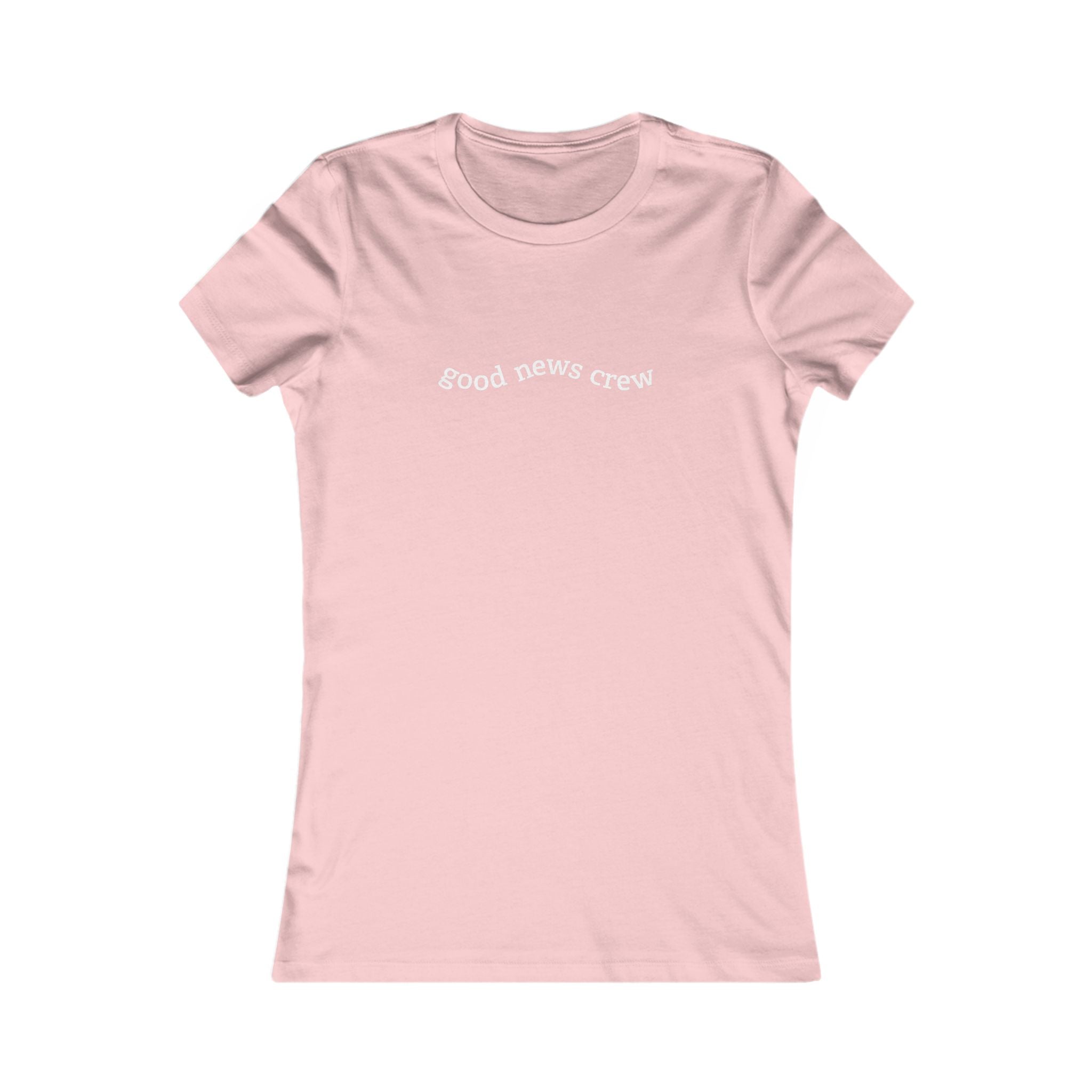 "Good News Crew" Women's Fitted Tee