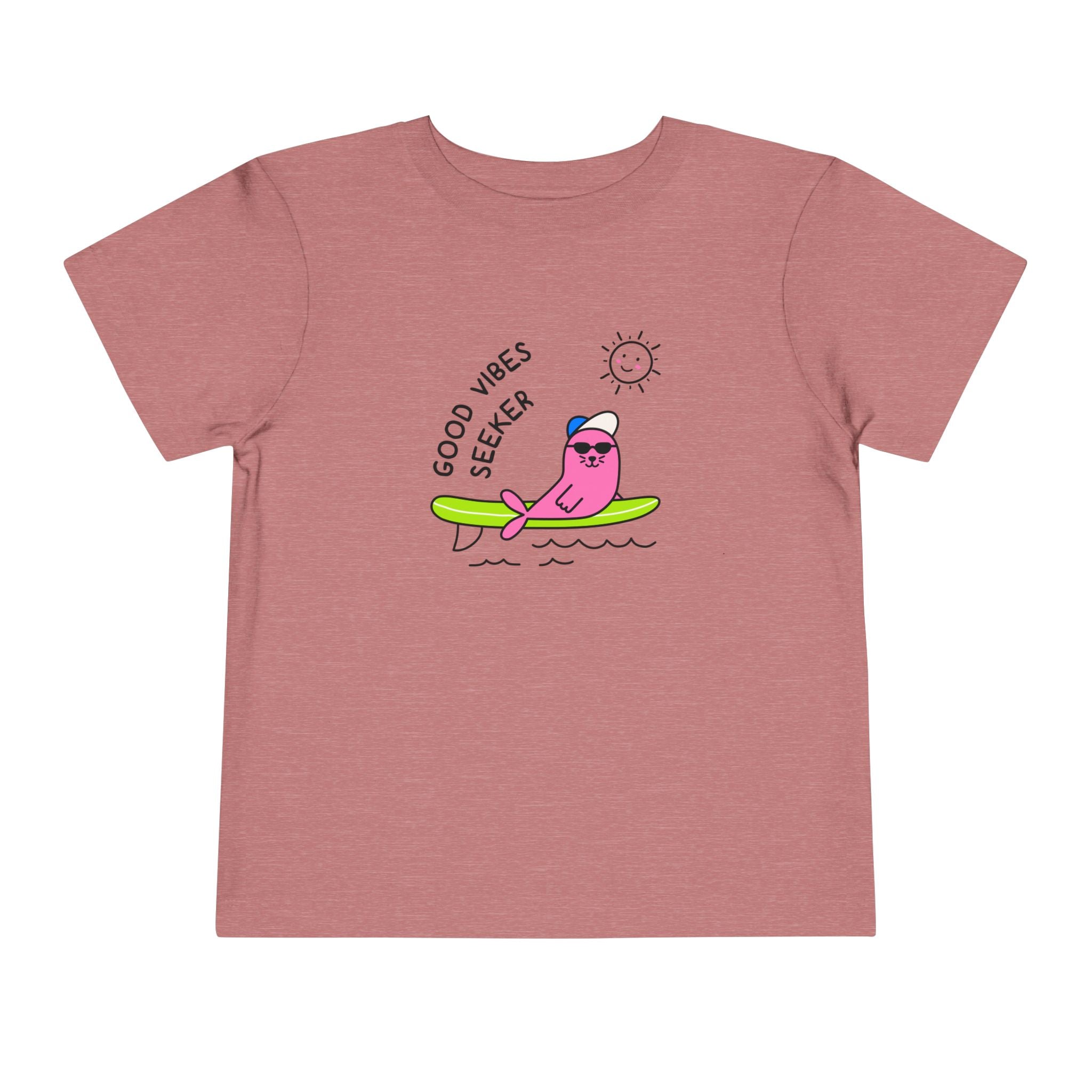"Good Vibes Seeker" Toddler Tee