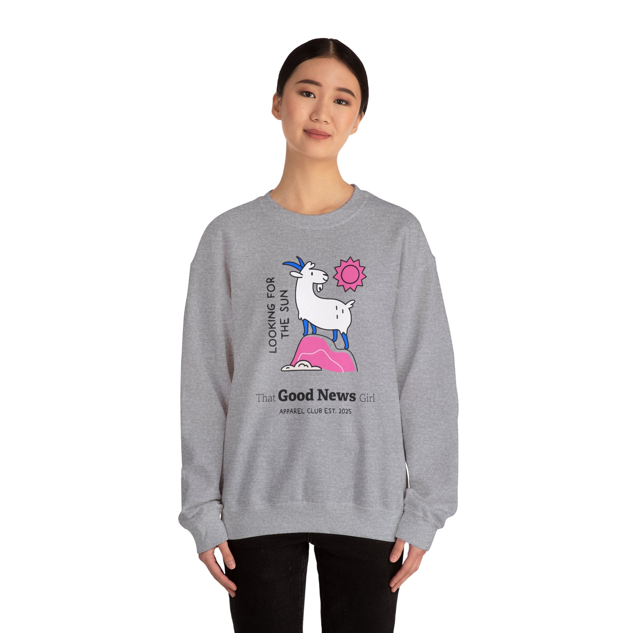 "Looking for the Sun" Unisex Crewneck