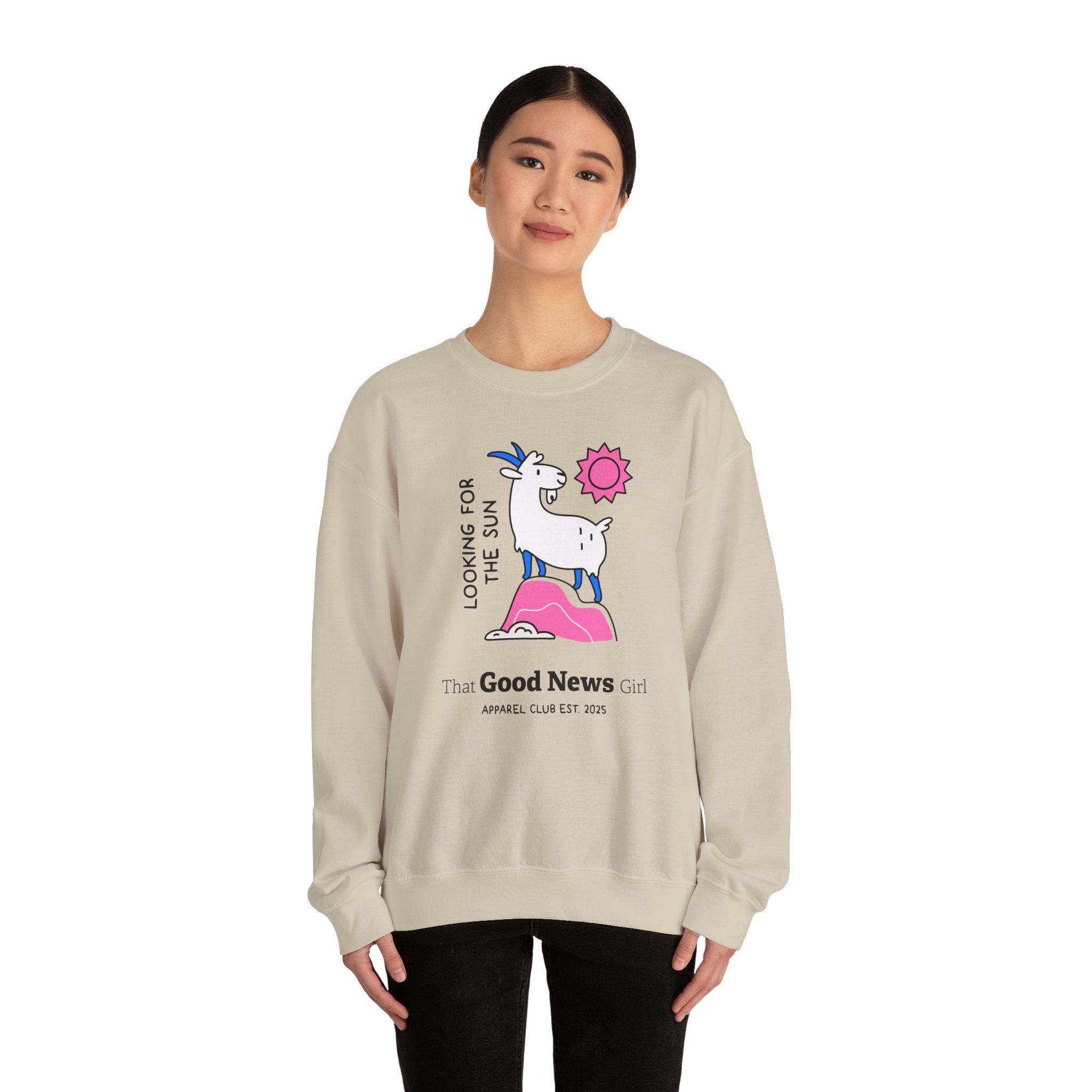 "Looking for the Sun" Unisex Crewneck