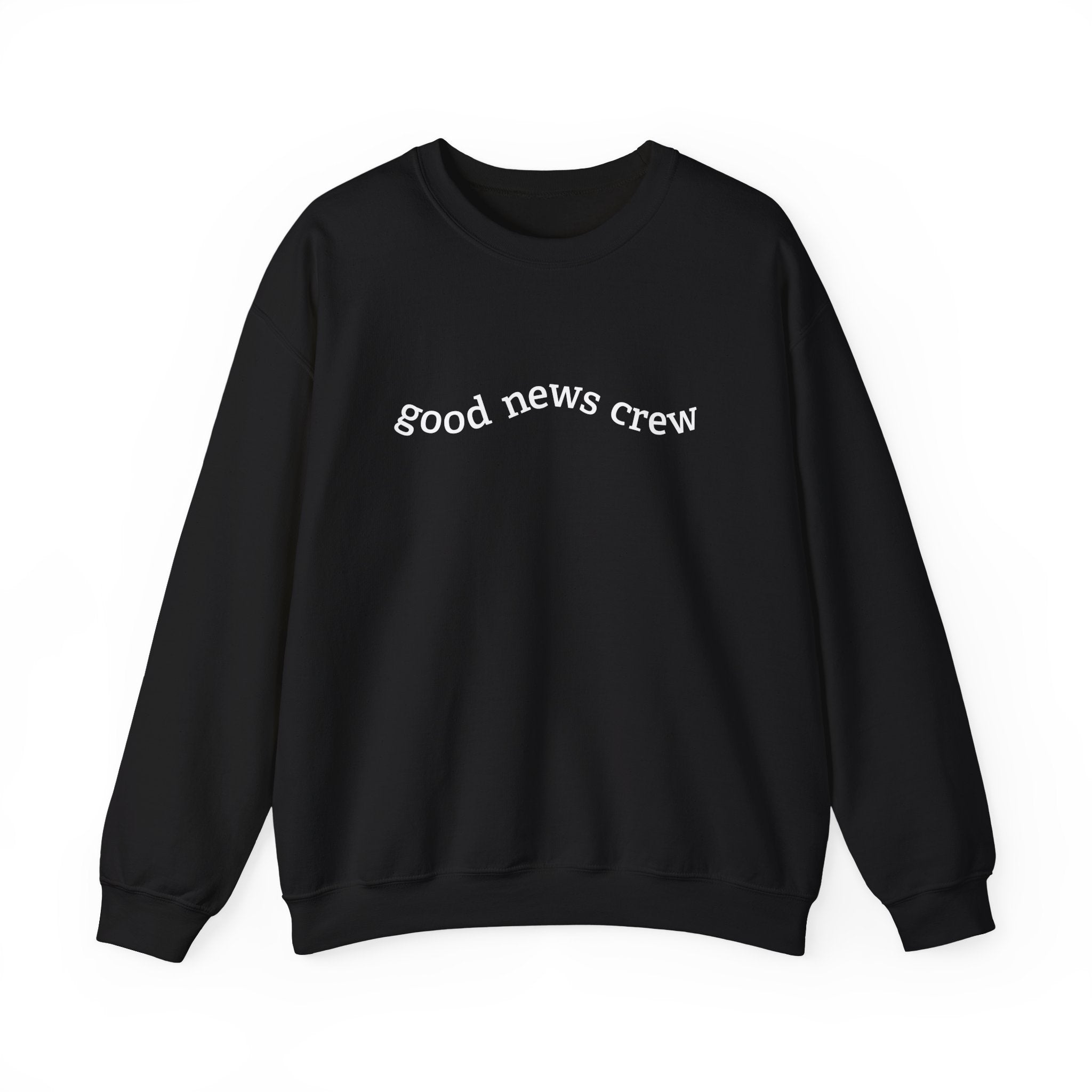 "Good News Crew" Unisex Crewneck Sweatshirt
