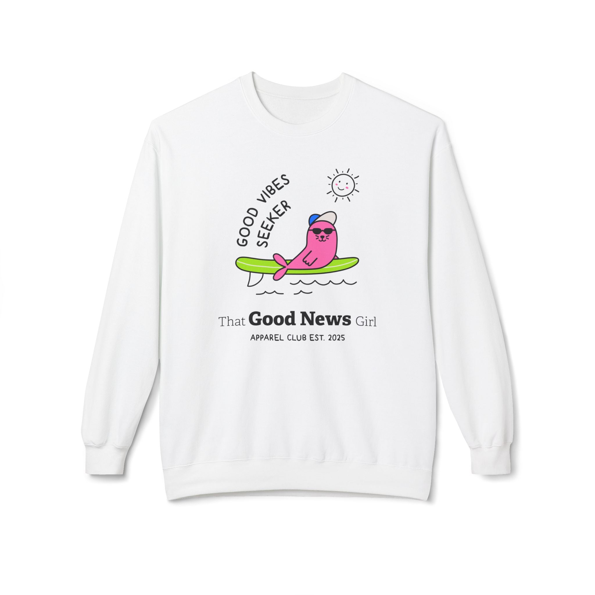 "Good Vibes Seeker" Unisex Crewneck