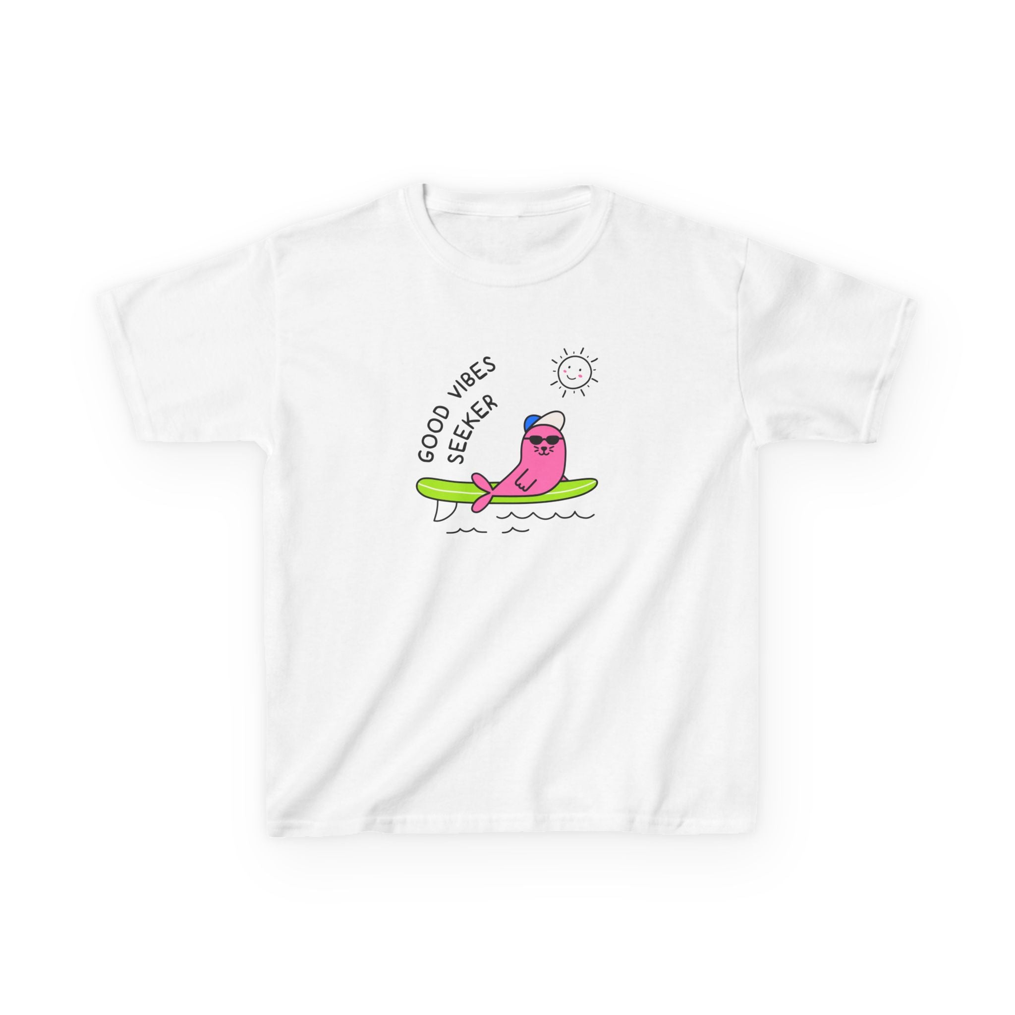 "Good Vibes Seeker" Kids Tee