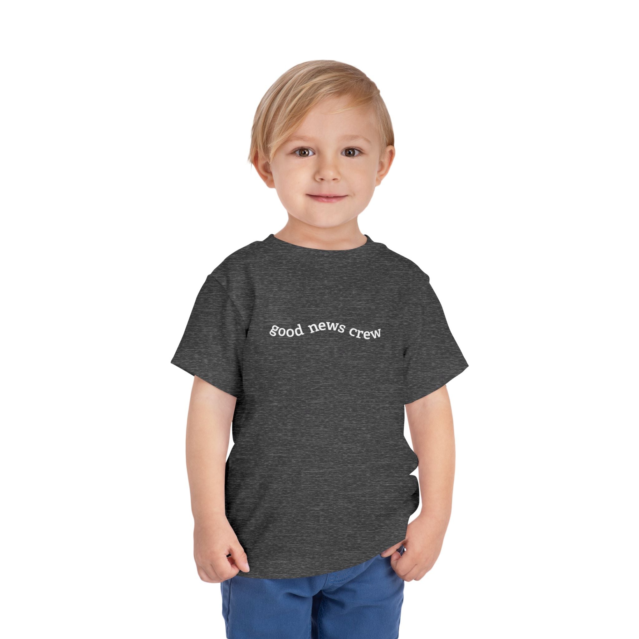 "Good News Crew" Toddler Short Sleeve Tee