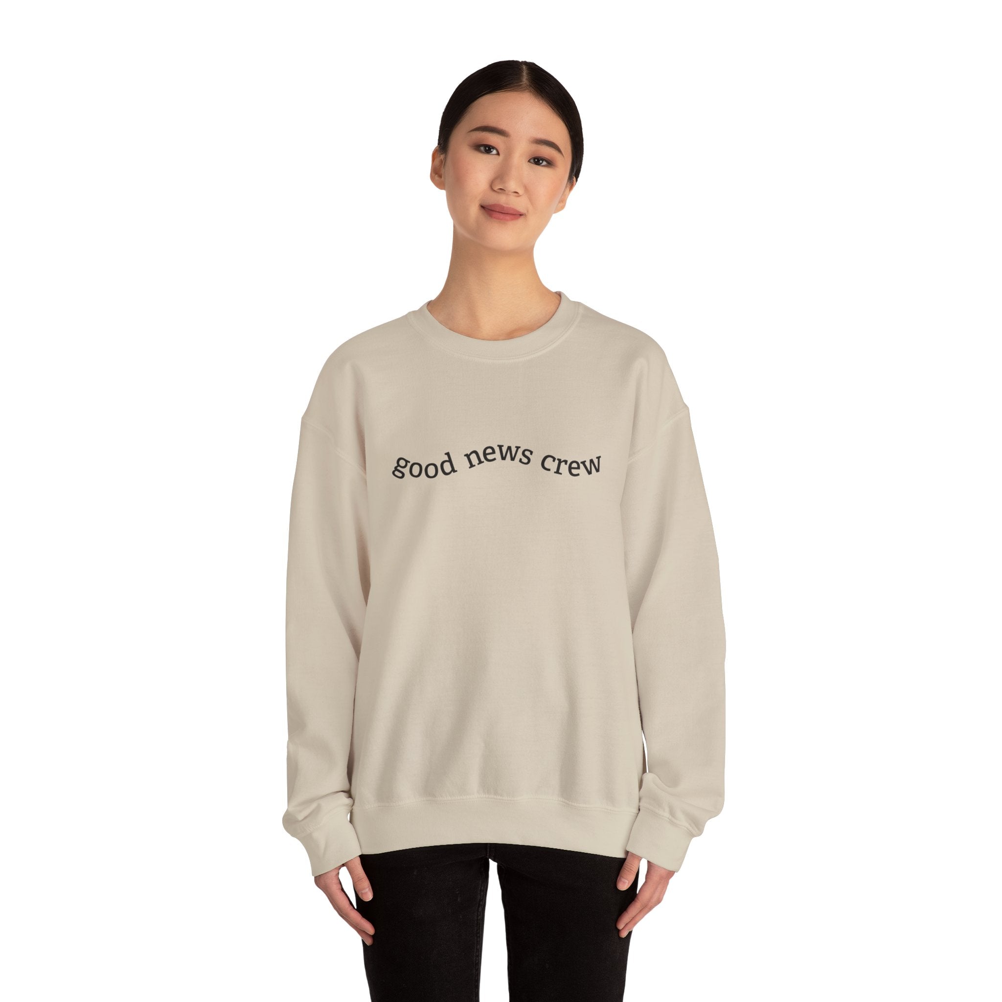 "Good News Crew" Unisex Crewneck Sweatshirt