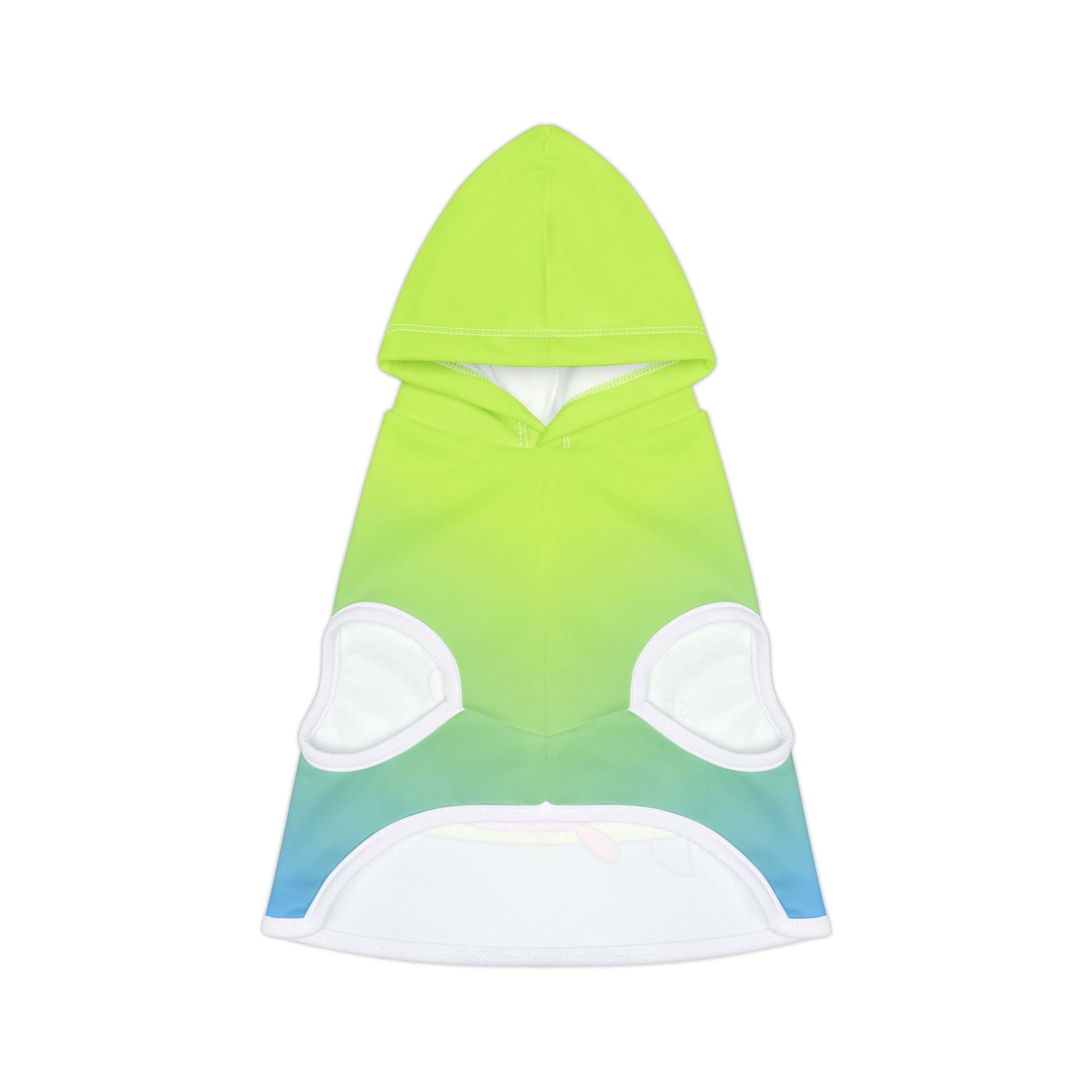 "Seal of Adventure" Pet Hoodie, Green/Blue