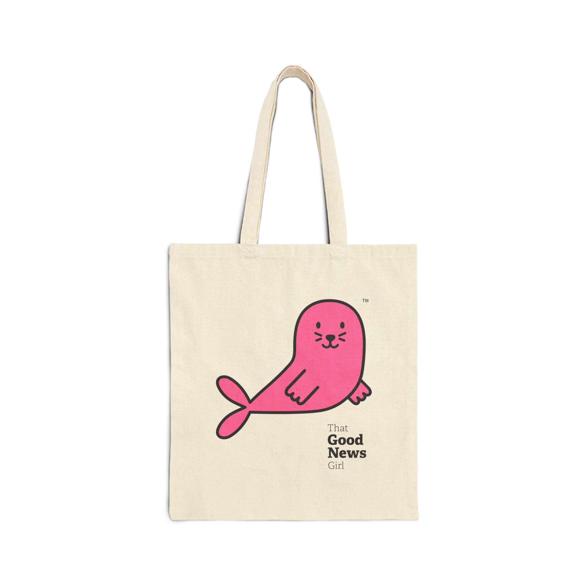 That Good News Girl Canvas Tote Bag