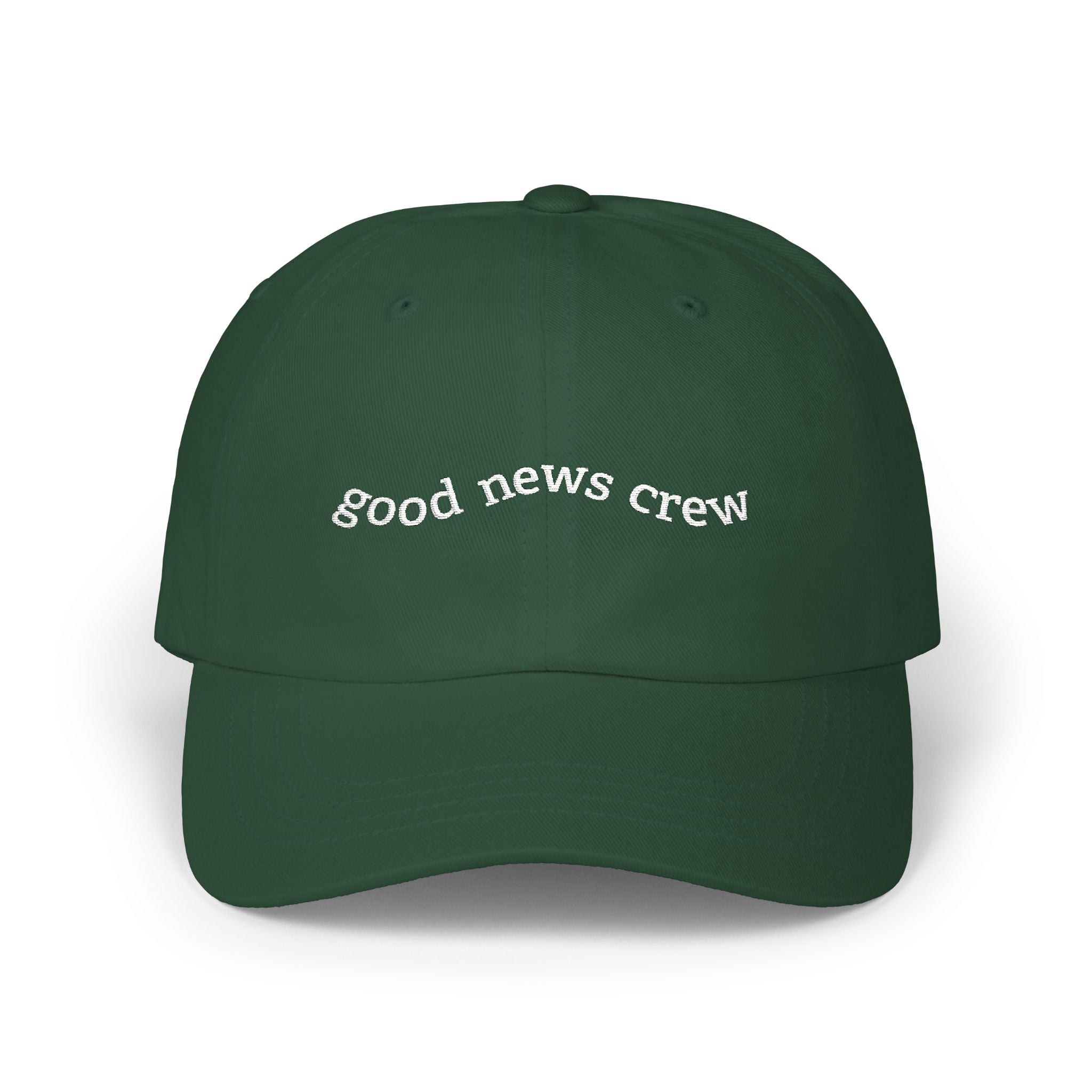 "Good News Crew" Embroidered Hat