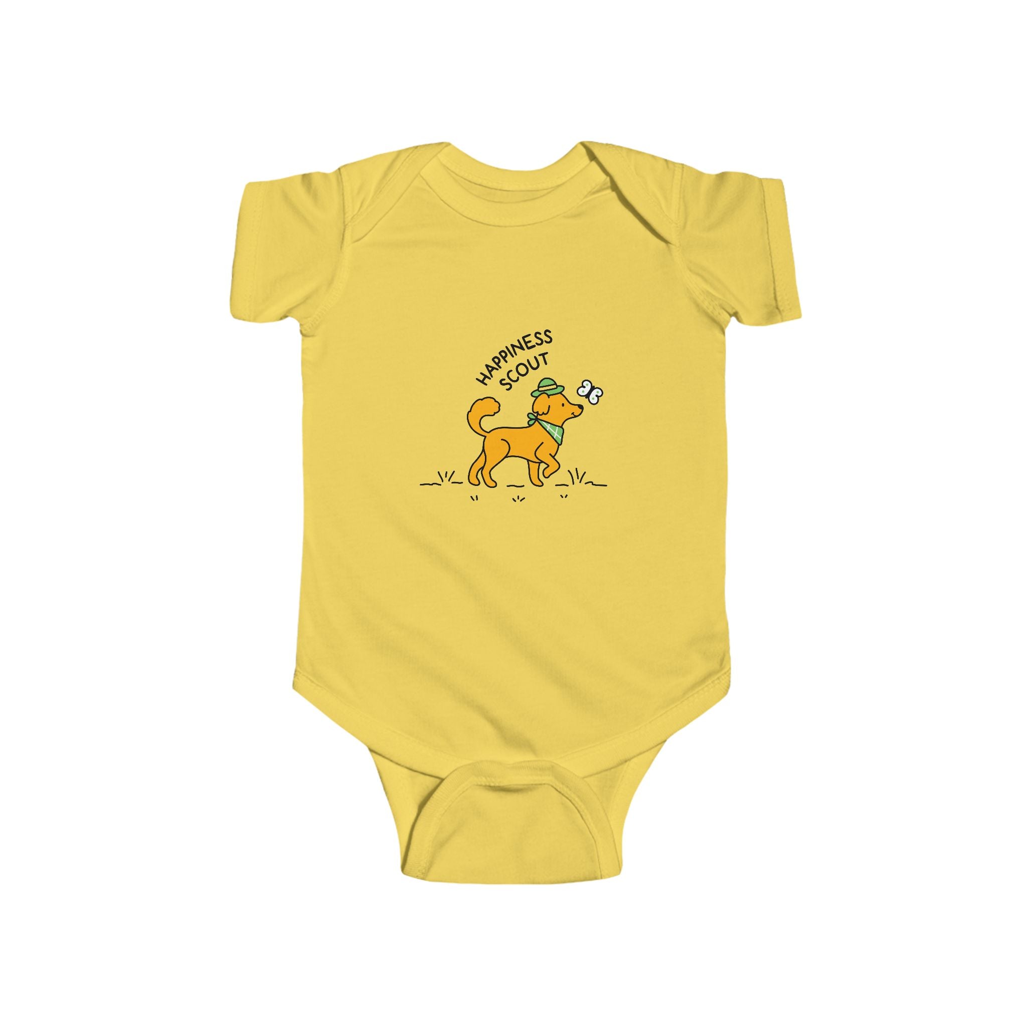 "Happiness Scout" Baby Bodysuit