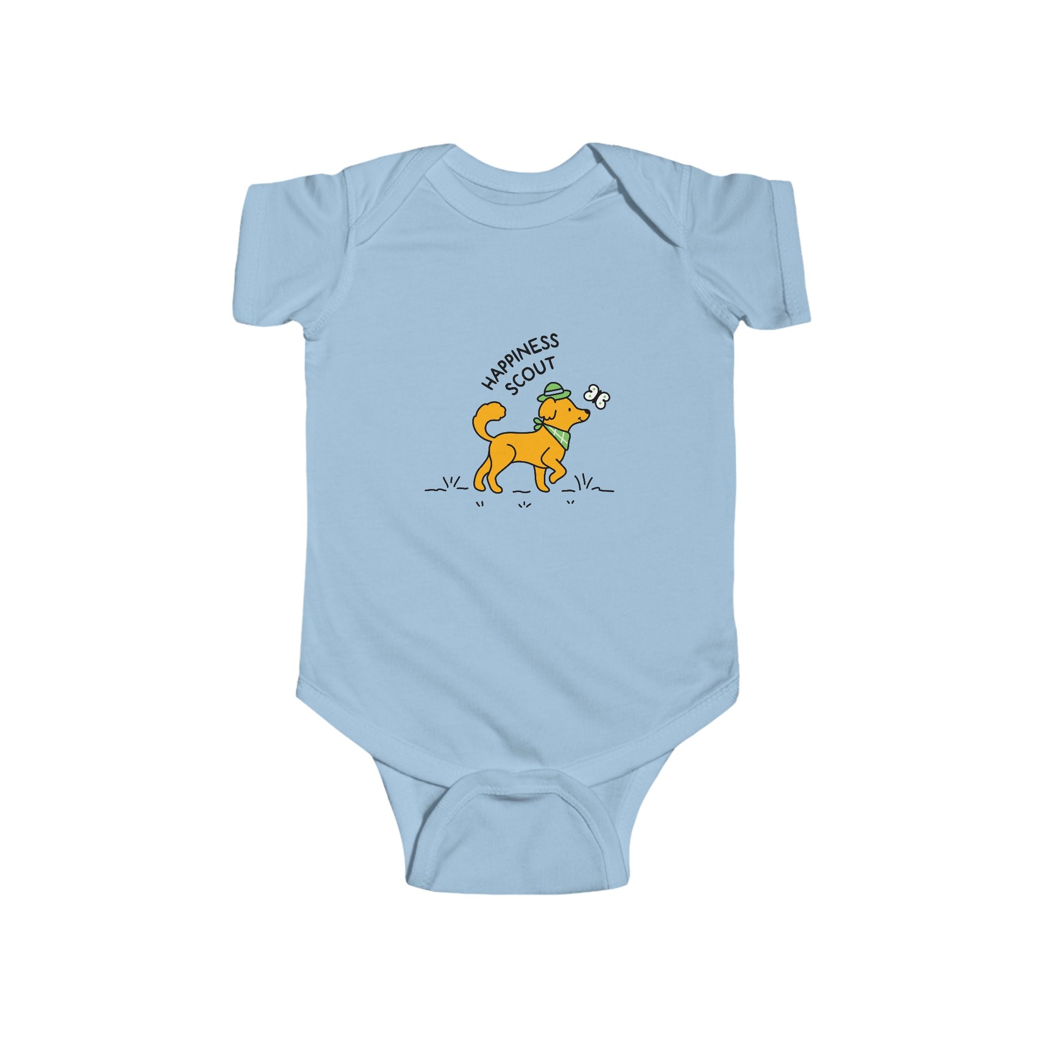 "Happiness Scout" Baby Bodysuit