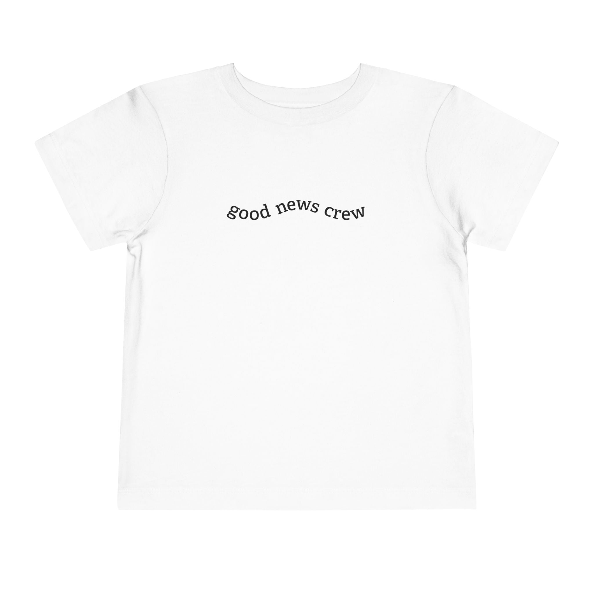 "Good News Crew" Toddler Short Sleeve Tee