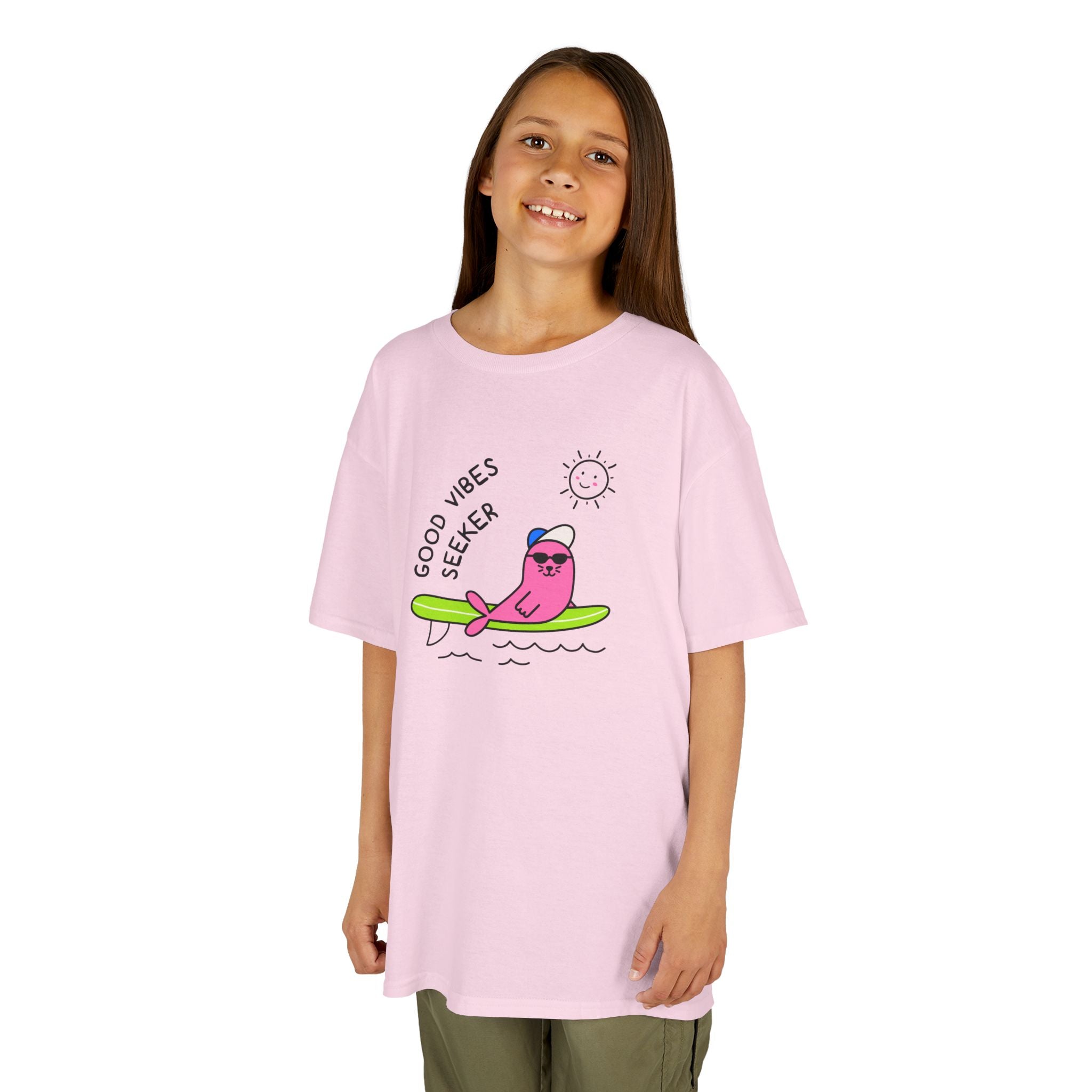 "Good Vibes Seeker" Kids Tee