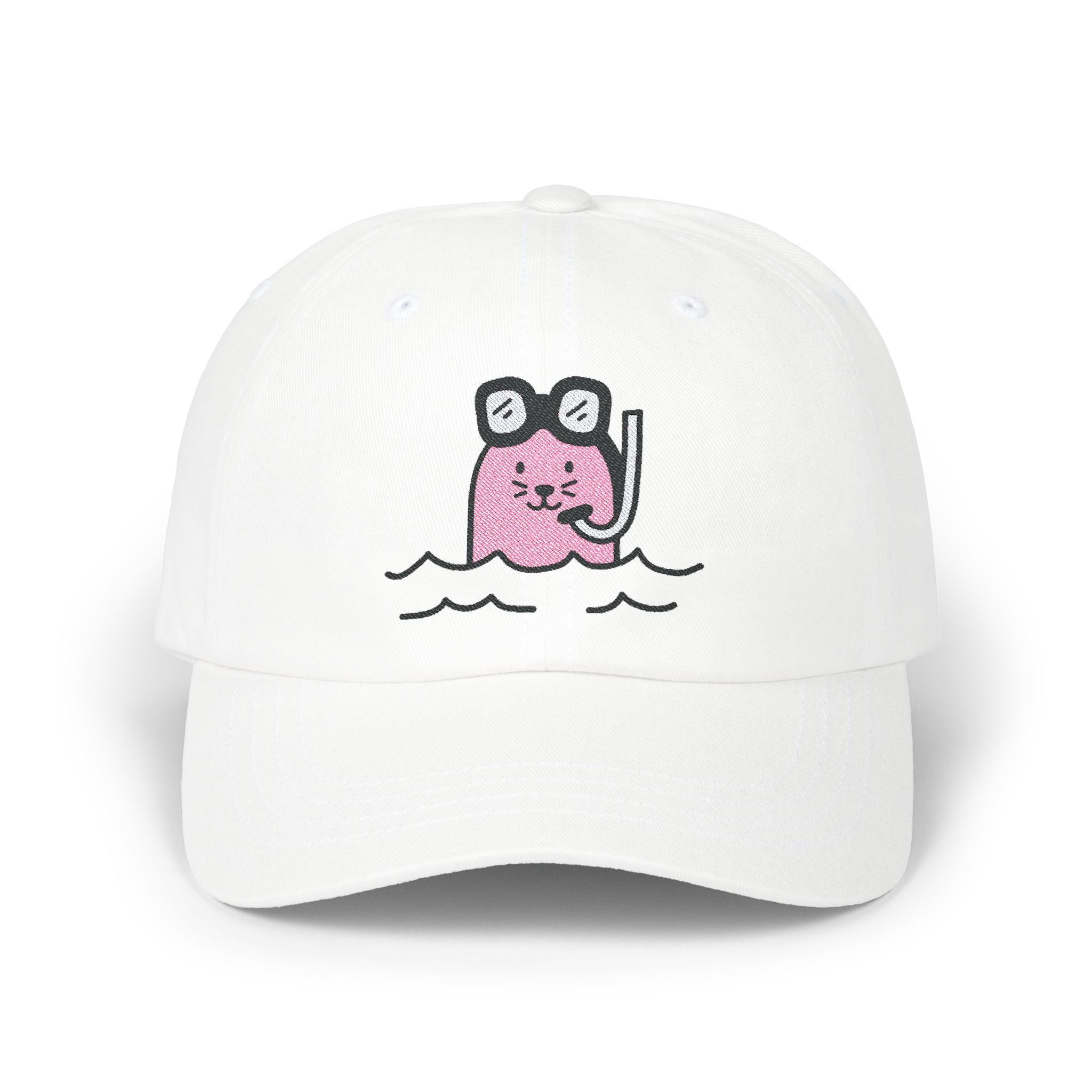 Snorkel Seal Embroidered Hat