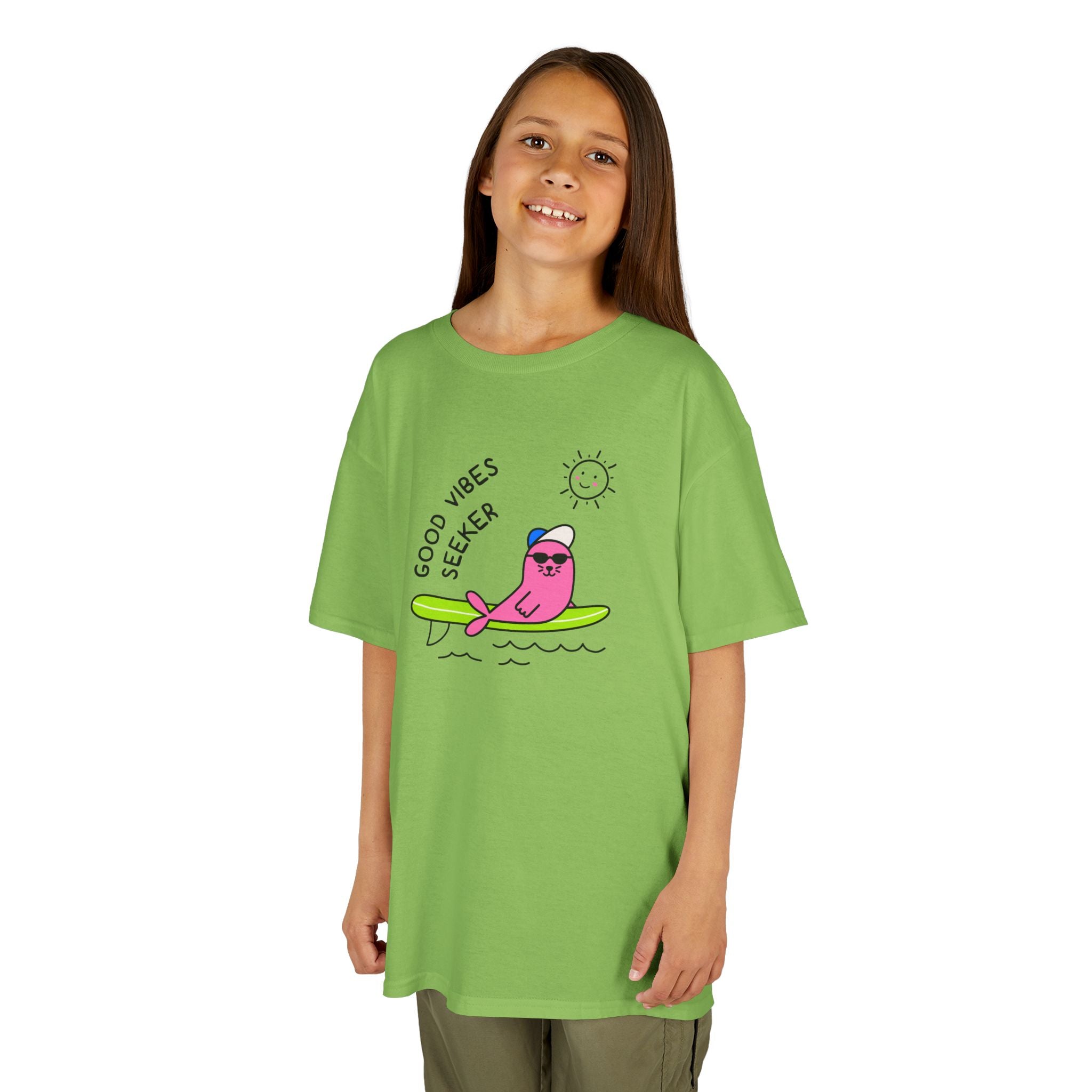"Good Vibes Seeker" Kids Tee