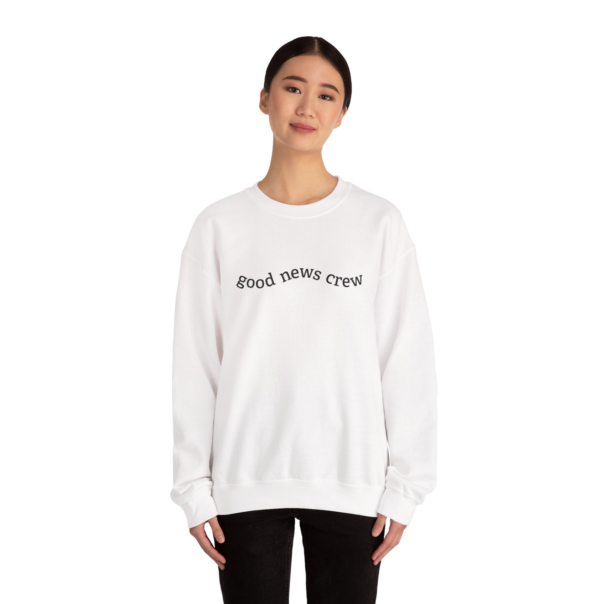"Good News Crew" Unisex Crewneck Sweatshirt