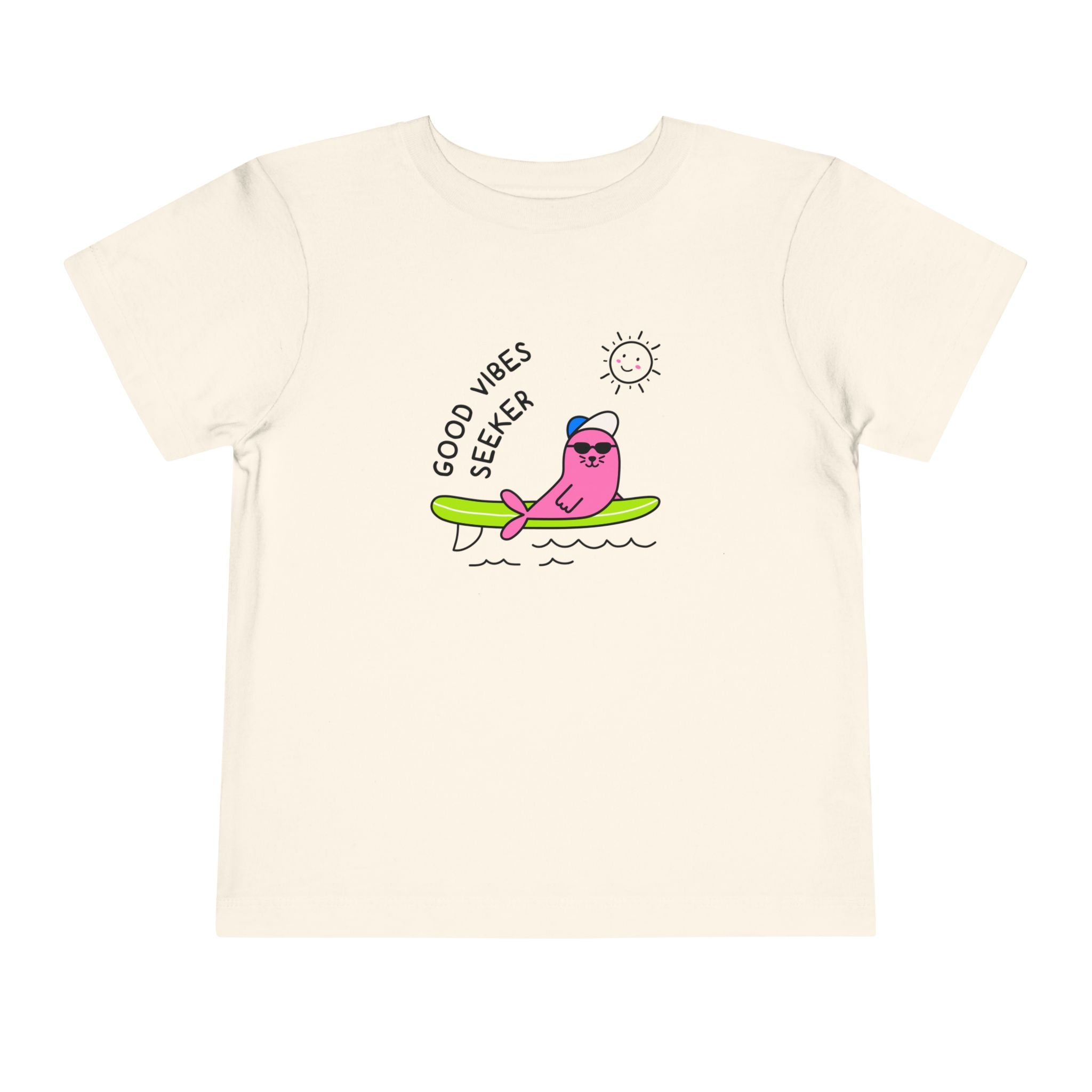 "Good Vibes Seeker" Toddler Tee